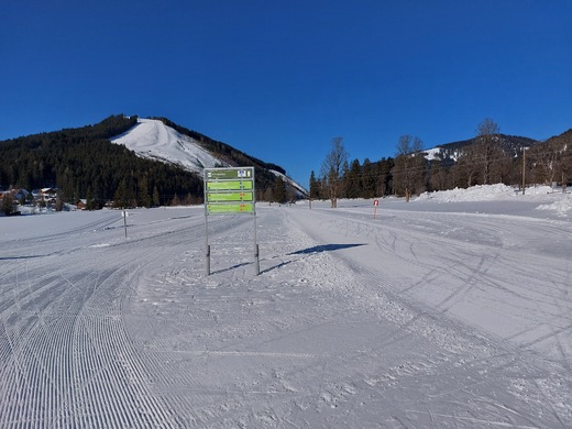 běžkařské tratě Ramsau